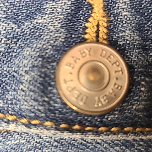 H&M denim jacket with soft grey sleeves - Picture 8 of 8